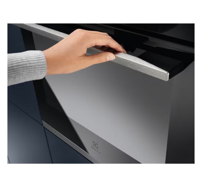 Духовой шкаф Electrolux электрический, 72л, A, пар, дисплей, конвекция, телескопические направляющие, черный