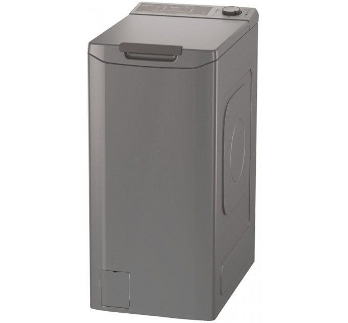 Пральна машина Candy вертикальна, 7кг, 1200, A+++, 60см, дисплей, cріблястий