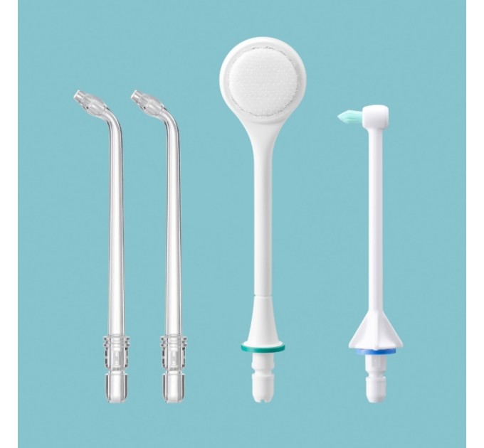 Ирригатор Panasonic стационарный, чаша 600 мл, от сети , 4 насадки, белый