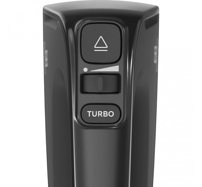 Миксер Electrolux ручной 500Вт, насадки-4, турборежим, серый темный