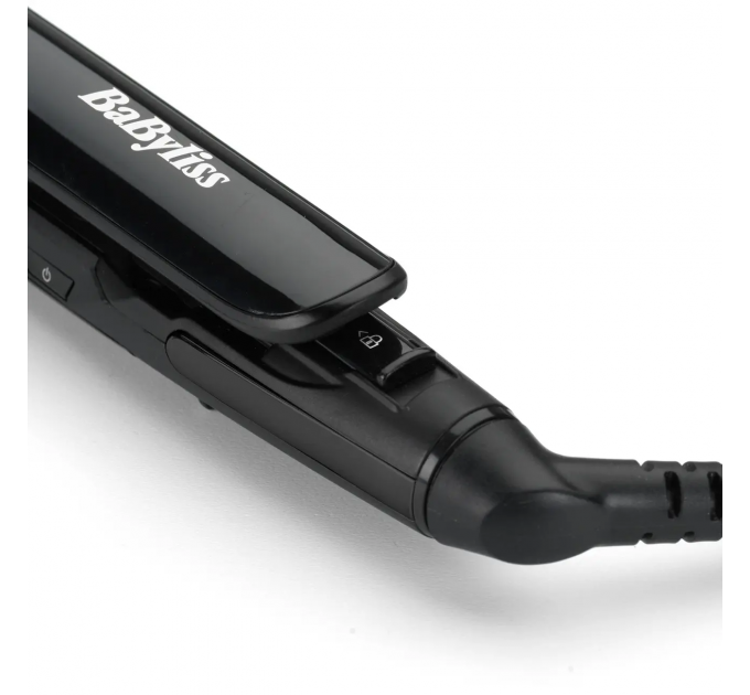 Випрямитель Babyliss Black Chrome, темп.режимов-5, 130-230°C, титан, черный