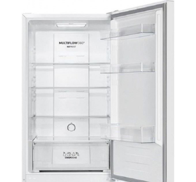 Холодильник з нижн. мороз. камерою Gorenje, 178,5x59,5x59см, 2 двері, 207(80)л, А++, NF+, Зона св-ті, Внутр. Диспл, Білий