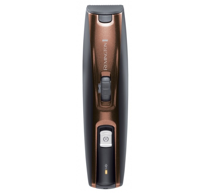 Триммер Remington Beard Kit для бороды и усов, акум., насадок-2, ножницы, щетка в компл., титан.напыл., коричневый