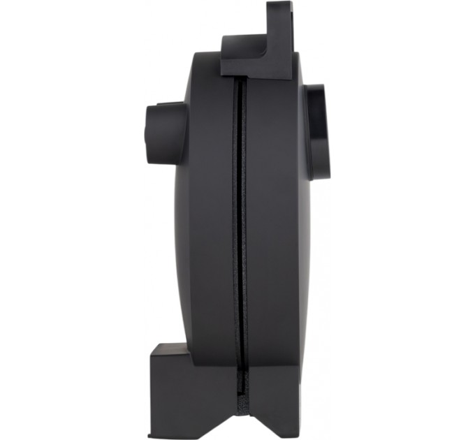 Міні-гриль Gorenje 1000Вт, алюміній, пластина д/вафель, корпус-метал, чорний