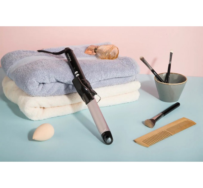 Плойка Babyliss Pro 180 medium, 300Вт, темп.режимов-10, D -25mm, 110-180С, металл, черный