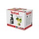 Соковыжималка Tefal Juice&Clean шнековая 150Вт, чаша-0.8л, жмых-0.8л, пластик, серебристо-черный