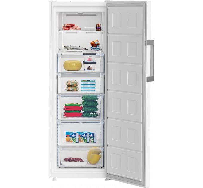 Морозильная камера Beko, 171x60x71, 260л, 1дв., A+, NF, белый