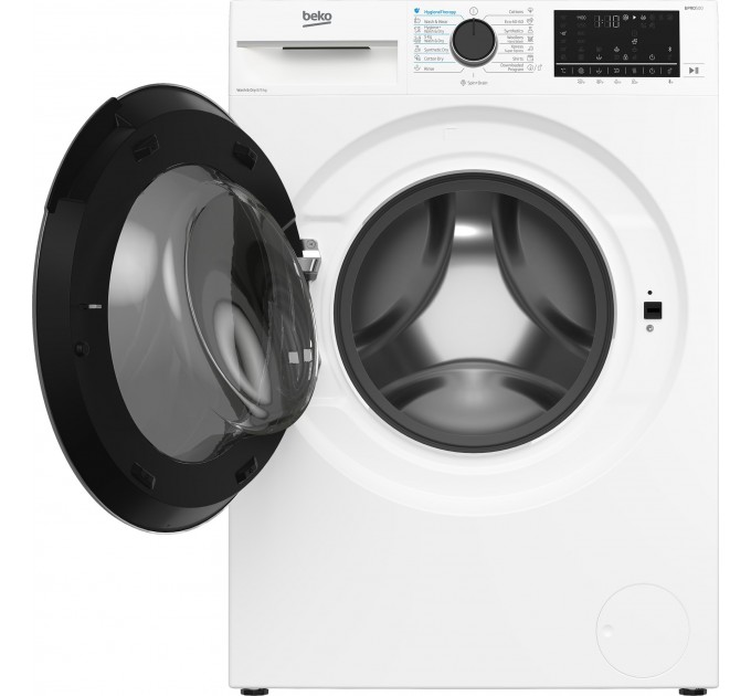 Стирально-сушильная машина Beko фронтальная, 8(5)кг, 1400, D, 57см, дисплей, белый