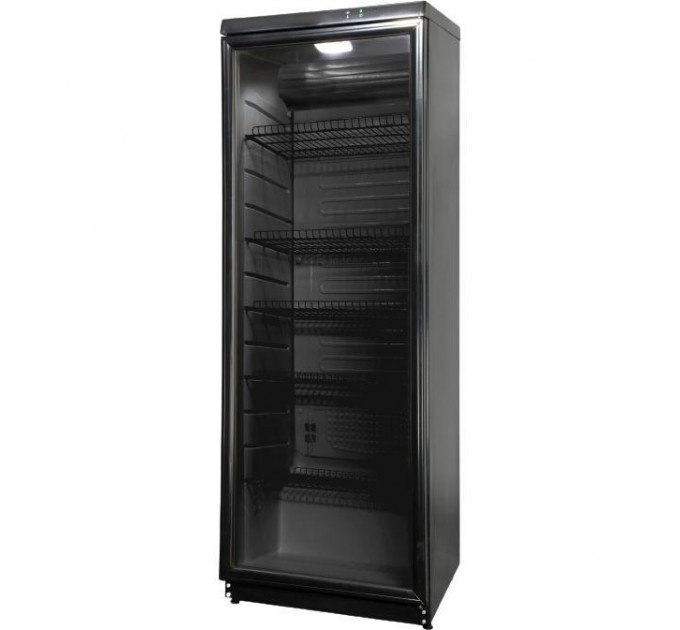 Холодильная витрина Snaige, 173x60х60, 350л, полок - 5, зон - 1, бут-154, 1дв., ST, черный