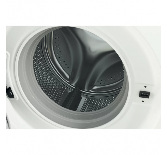 Стиральная машина Indesit фронтальная, 6кг, 1000, A+++, 43см, дисплей, люк черный, белый