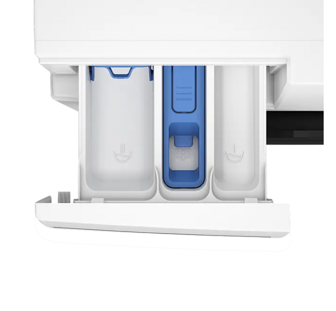 Пральна машина Beko фронтальна, 8кг, 1000, A, 55см, дисплей, інвертор, пара, білий