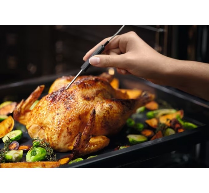 Духовой шкаф Electrolux электрический, 70л, А+, пар, дисплей, конвекция, ф-ция пароварки, белый