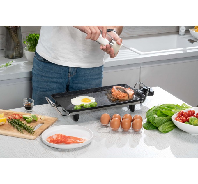 Гриль ARDESTO барбекю, 1500Вт, темп. режимів, метал, чорний