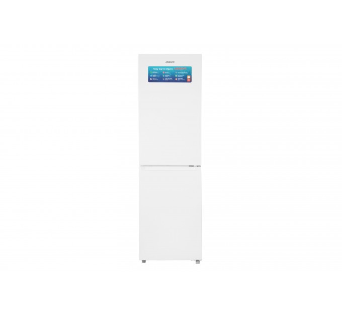 Холодильник ARDESTO с нижн. мороз., 180x54.5х63, холод.отд.-172л, мороз.отд.-87л, 2дв., А+, NF, зона св-ти, белый