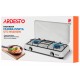 Плитка настільна ARDESTO газова, тип газу LPG, конфорок - 2, білий