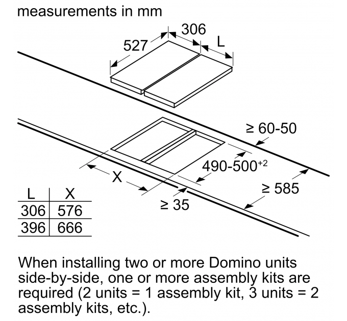 Варочная поверхность Bosch индукционная, 30см, Домино, черный