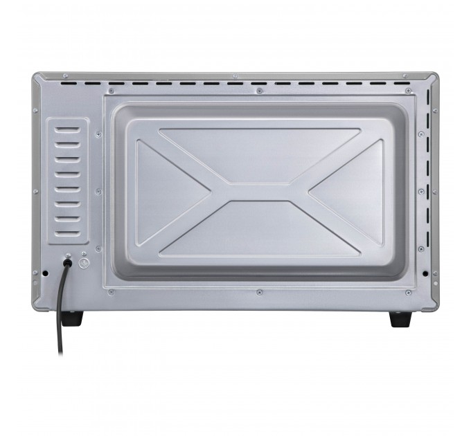 Піч електрична ARDESTO Elegance, 60л, 2000Вт, електр., конвекція, подвійне скло, рожен, сірий