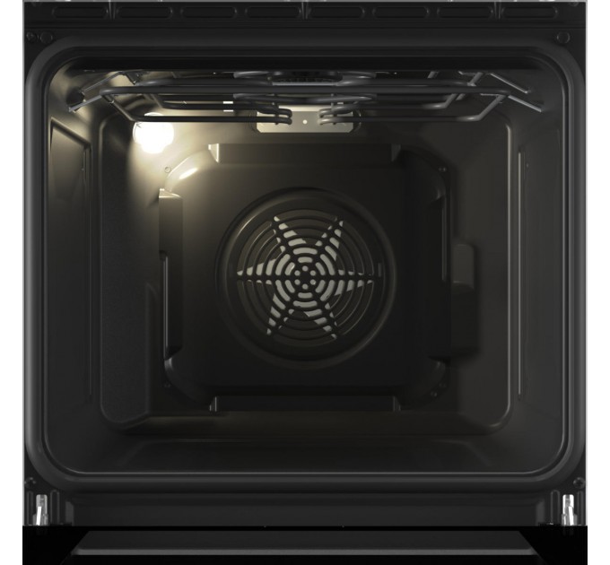 Плита Gorenje комби, 70л, 50x60см, дисплей, IconLed, чугун, белый