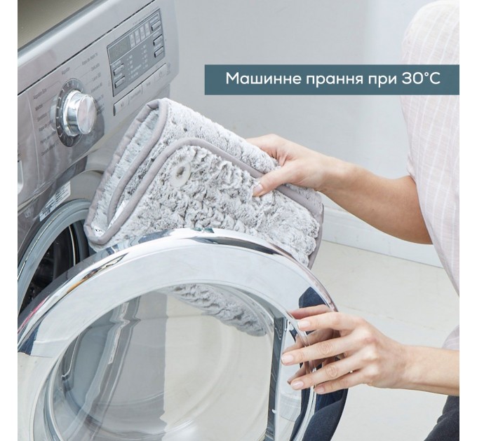 Электрогрелка Beurer традиционная форма, 60х30см, 100Вт, 6 режима, микроволокно, серый