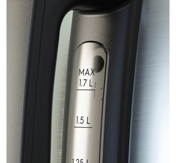 Электрочайник Electrolux 1.7л, Strix, металл, нерж. сталь