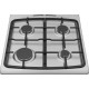 Плита Hansa газовая, 50x60см, 71л, чугун, газ контр., нержавеющая сталь