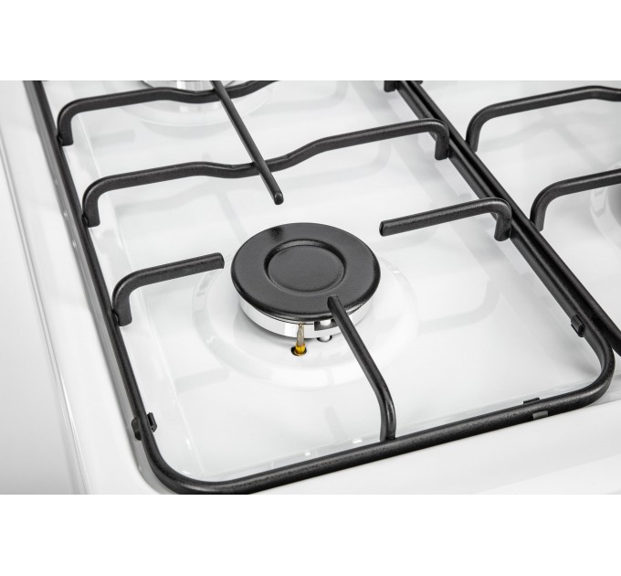 Плита ARDESTO комби, 52л, 50x60см, подсветка, форсунки LPG (подключение газового балона), белый