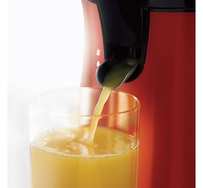 Соковыжималка Russell Hobbs Colours Plus цитрус-пресс 600Вт, 2 насадки в комплекте, пластик, крассный