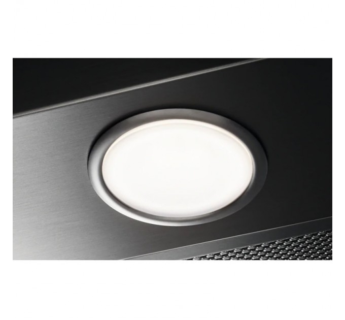 Вытяжка Electrolux встраиваемая, 52см, 600м.куб/ч, черный