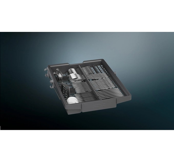 Посудомоечная машина Siemens встраиваемая, 9компл., A+, 45см, дисплей, 3я корзина, белый