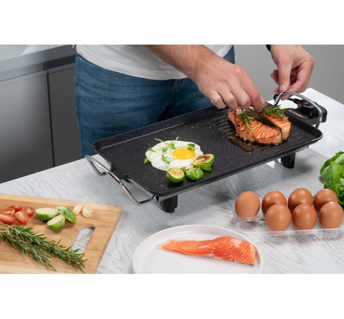 Гриль ARDESTO барбекю, 1500Вт, темп. режимів, метал, чорний