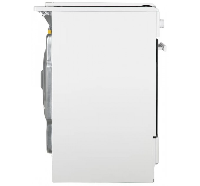 Плита Hansa комбінована, 65л, 50x60см, дисплей, конвекція, чавун, білий