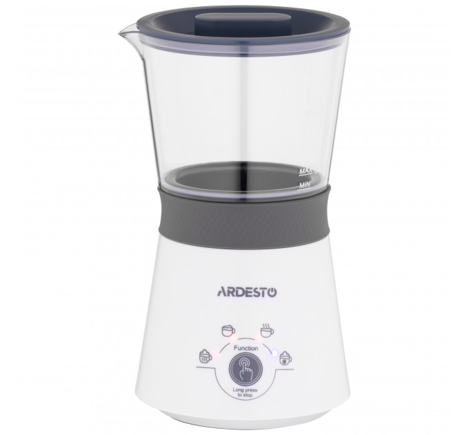 Спінювач-підігрівач ARDESTO 300Вт, ємність резервуару-330мл, білий