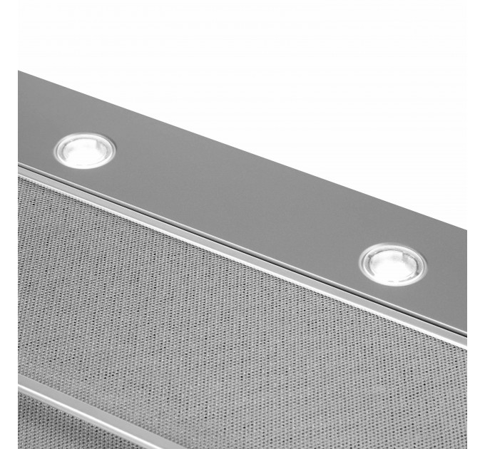 Вытяжка ARDESTO телескопическая, 60см, 450м3ч, метал, 2х1Вт LED, кнопочное, нерж