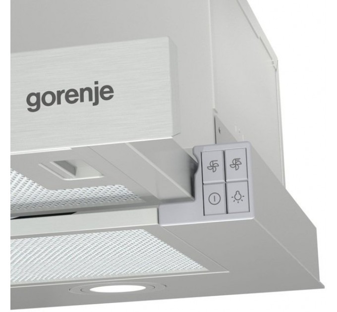 Витяжка Gorenje телескопічна, 60см, 450м.куб/год, нерж