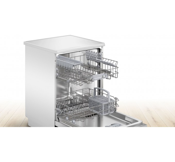 Посудомоечная машина Bosch, 12компл., A+, 60см, дисплей, белый