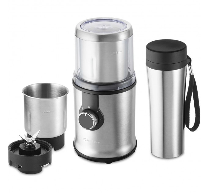 Измельчитель-мельница Catler, 350 Вт, 3 емкости, нерж. сталь