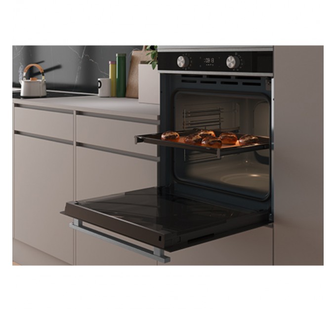 Духова шафа Franke електрична, 71л, піроліз, сенсорное упр, дисплей, таймер, чорний+нерж