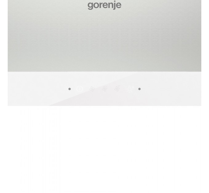 Витяжка Gorenje купольна, 60см, 650м.куб/год, білий