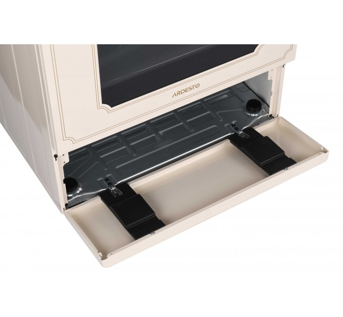 Плита ARDESTO комби Line-R, 53л, 60x60см, конвекция, чугун, подсветка, форсунки LPG (подключение газового баллона), бежевый