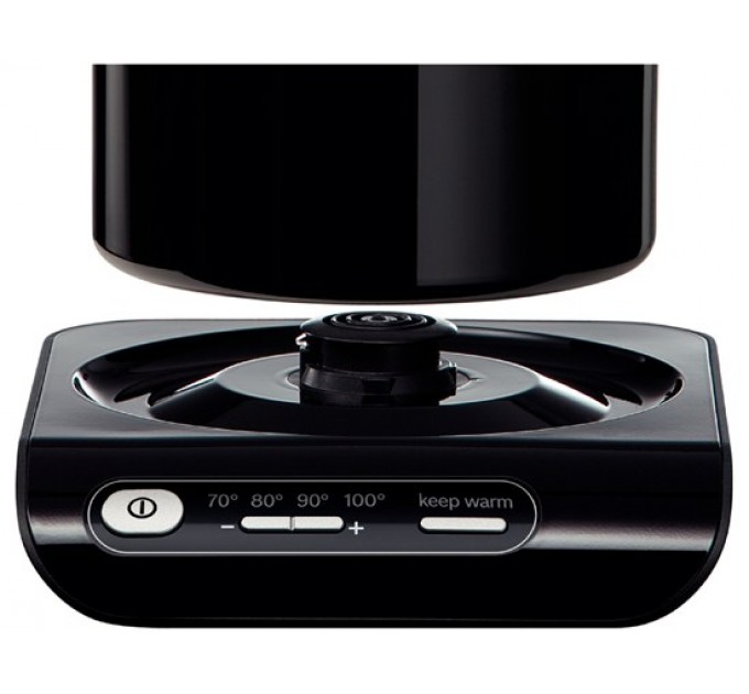 Электрочайник Bosch 1.5л, с двойными стенками, поддержка температуры, черный