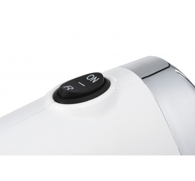 Мясорубка ARDESTO, 1800Вт, 2кг/мин, 3 решетки, насадка для колбас, кеббе, томатов, пластик, бело-серебристый