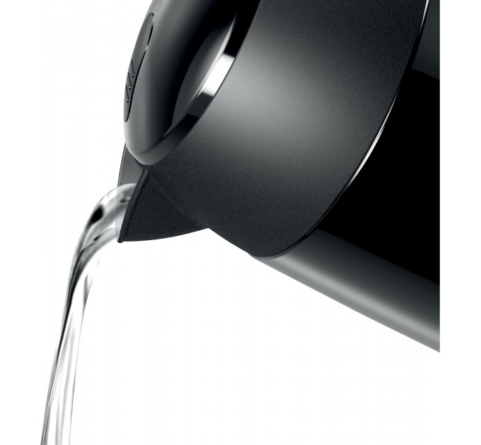 Электрочайник Bosch 1.7л, металл, черный