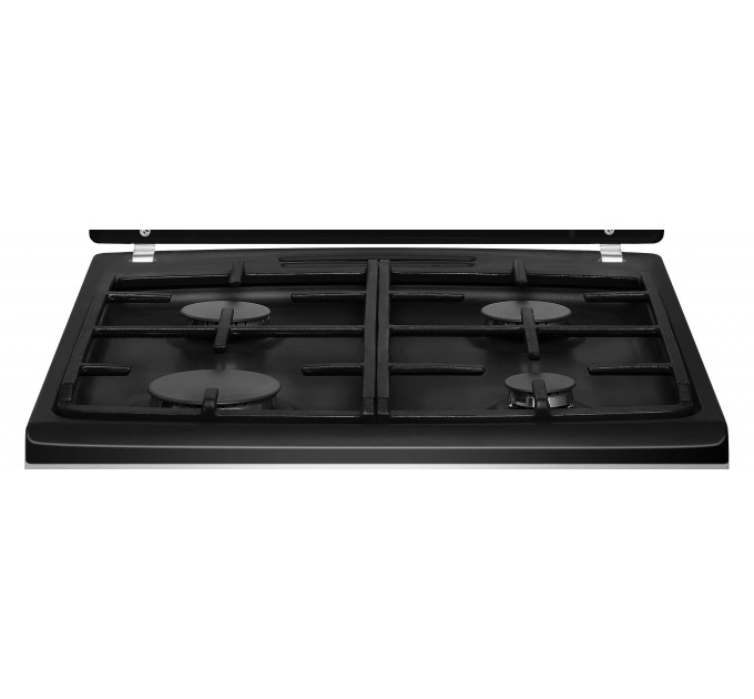 Плита Hansa комбинированная, 50х60см, 65л, чугун, газ контр., дисплей, нержавеющая сталь