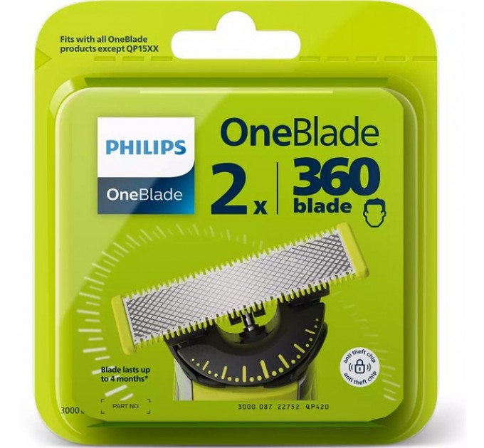 Сменное лезвие Philips OneBlade QP420/50
