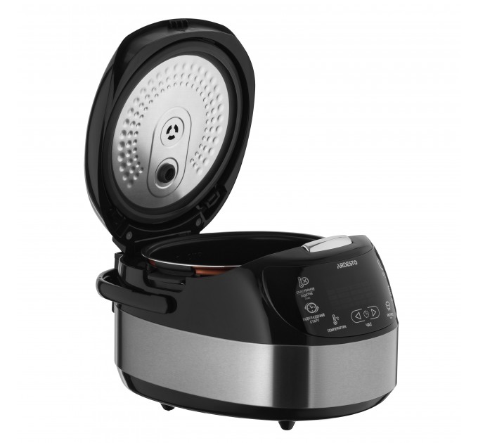 Мультиварка ARDESTO, 860Вт, чаша-5л, электр. управление, корзина для фритюра, металл/пластик, серебристый