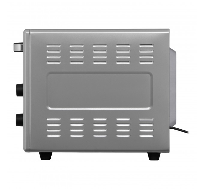 Піч електрична ARDESTO Elegance, 60л, 2000Вт, електр., конвекція, подвійне скло, рожен, сірий