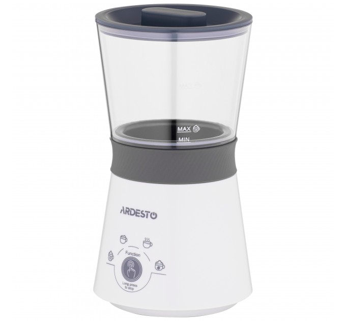 Спінювач-підігрівач ARDESTO 300Вт, ємність резервуару-330мл, білий