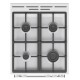 Плита Gorenje газова, 70л, 50x60см, чугун, белый