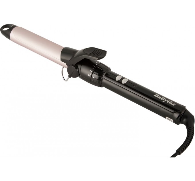 Плойка Babyliss Pro 180 medium, 300Вт, темп.режимов-10, D -25mm, 110-180С, металл, черный