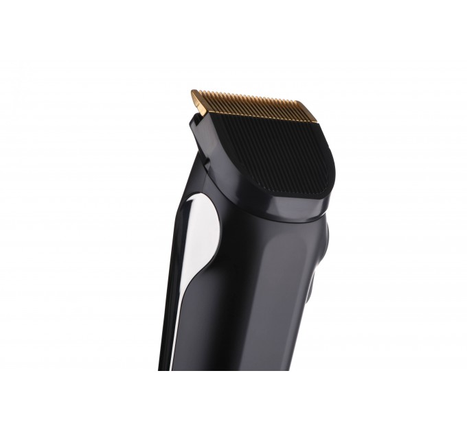 Машинка для стрижки ARDESTO HC-Y32-B, мережа+акум., насадок-6, сталь+кераміка, чорний